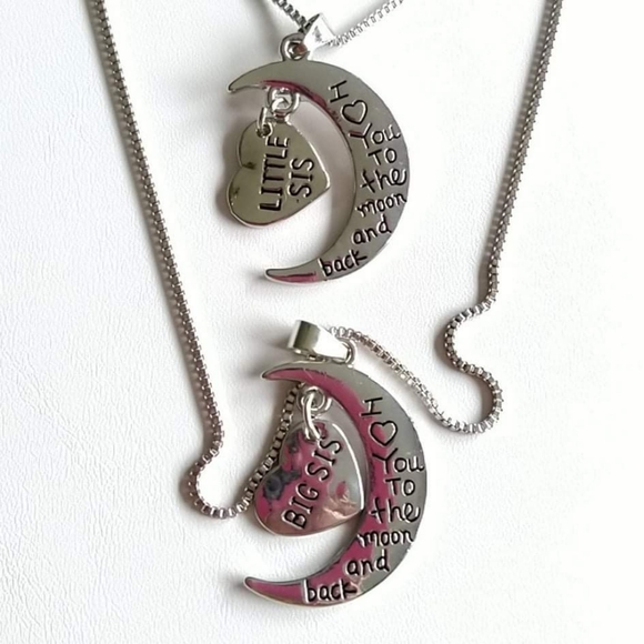 Jewelry - "To The Moon And Back" Sister Necklaces